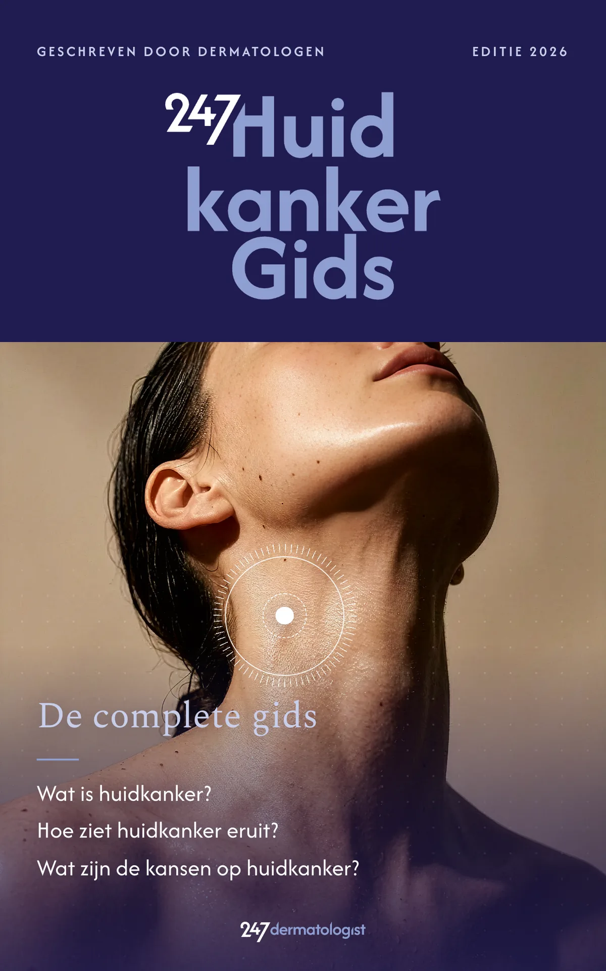 Cover van De Huidkanker Gids, editie 2026