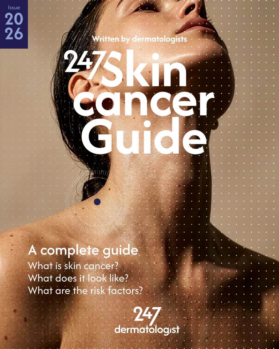 Cover of the 247 Skin cancer Guide, issue 2026